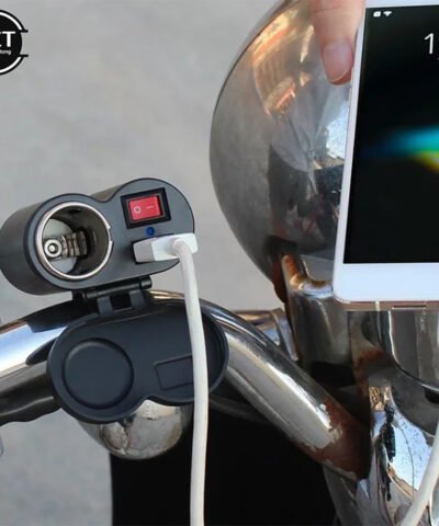 Chargeur de téléphone USB étanche 12V allume-cigare