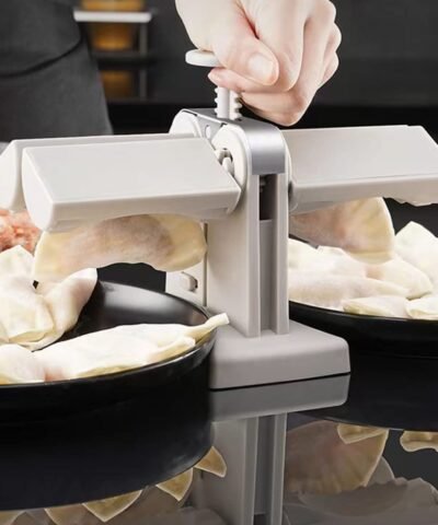 Machine à raviolis automatique à double tête en acier inoxydable