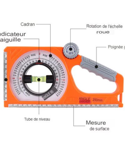 outil de mesure de pente