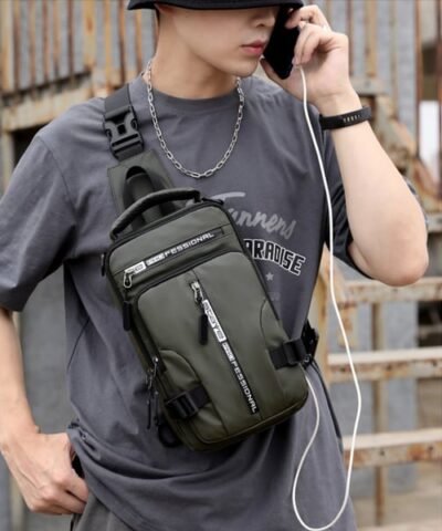 Sac à bandoulière multifonctionnel