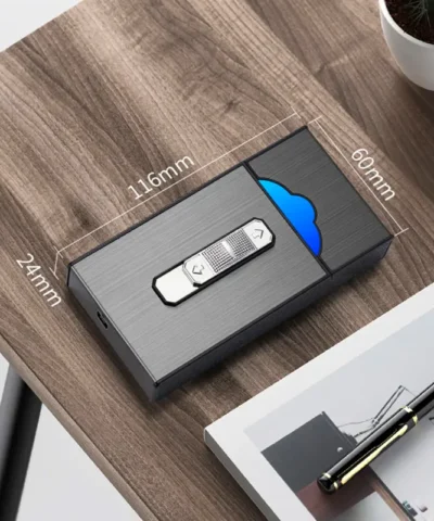 briquet electrique avec porte-cigarette rechargeable par usb