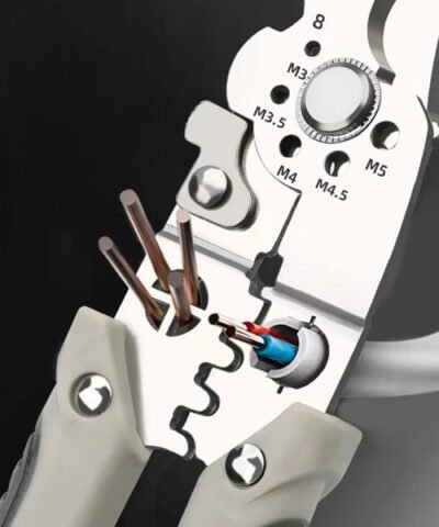 Pince extracteur de fil multifonctionnelle en acier inoxydable 6 en 1