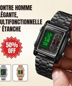 Montre homme élégante, multifonctionnelle et étanche – Lifestyle + Discount Badge image