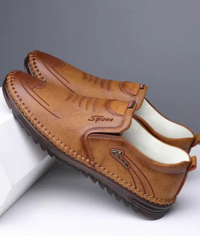 Mocassins Decontractes en cuir Homme – Edition Confort Respirant